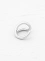 Small Link Silver Ear Cuff At Couverture & The Garbstore By Helena Rohner Rear profile