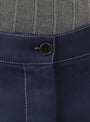 Post Pant Navy & Off White