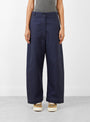 Post Pant Navy & Off White Henrik Vibskov