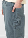 Staple Pants Blue At Couverture & The Garbstore By Home Party Close up Shot 2