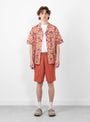 Home Party Shorts Brick Red At Couverture & The Garbstore By Home Party Model Shot