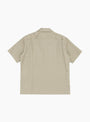 Embroidered Western Shirt Beige At Couverture & The Garbstore By TOGA VIRILIS Rear profile