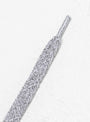 H.COOPER Shoelaces Heather Grey At Couverture & The Garbstore By Vincent Shoelace Close up Shot
