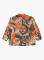 Stereo Tie Dye Shirt Brown & Orange At Couverture & The Garbstore By Pilgrim Surf + Supply Rear Profile