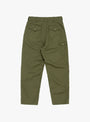 Alfonso Fatigue Pant Olive At Couverture & The Garbstore By Pilgrim Surf + Supply Rear Profile
