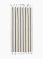 sapphire cotton linen hand towel 