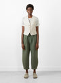 Cecilia Vest Flax Apiece Apart 