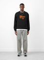 dime exe crewneck on model 