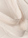 Quilted Tote Bag Tan