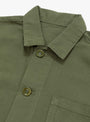 The Canvas Coverall Jacket from Service Works in Olive at Couverture & The Garbstore
detail