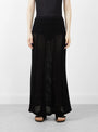 Haven Skirt Black Skall Studio on model