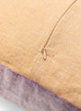 Border Cushion Ochre