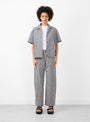 Wanda Shirt Navy/Ecru YMC