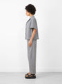 Wanda Shirt Navy/Ecru YMC