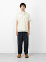 Malick Shirt Ecru YMC Model Shot 1