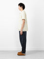 Malick Shirt Ecru YMC Model Shot 2