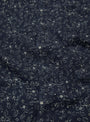YMC Malik Shirt Navy & Ecru Detail Shot