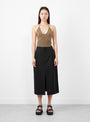 Arkada Skirt - Black Apiece Apart at Couverture Front Shot  Full Length