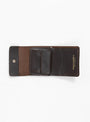 Tri-Fold Latigo Leather Wallet Brown