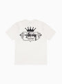 Stussy Built To Last Pigment Dyed Tee Natural At Couverture & The Garbstore Back Shot