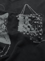b.Eautiful x Waka Waka Soft/Hard Sweatshirt Black Edge at Couverture and The Garbstore close up 