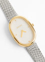 Jane Tethered Watch Silver and Gold from BREDA at Couverture & The Garbstore
face 