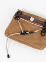 TDR x UNBY Festival Bag Brown at Couverture and The Garbstore rear of bag