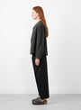 Antoine Blouse Charbon by Soeur at Couverture and The Garbstore side profile