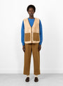 Spin Vest Natural by Sideline at Couverture and The Garbstore