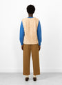 Spin Vest Natural by Sideline at Couverture and The Garbstore rear profile
