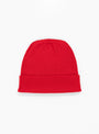 Aurora Ribbed Hat Postbox Red by Himalayan Cashmere at Couverture and The Garbstore 