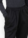 Abby Pants Black by Skall Studio at Couverture and The Garbstore close up