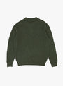 Knit Polo 9G Green by Beams Plus at Couverture and The Garbstore rear shot