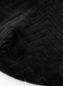 Echo Bag Black by Mina Perhonen at Couverture and The Garbstore texture 