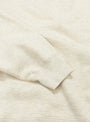 Crewneck Sweatshirt Oatmeal by BEAMS plus at Couverture and The Garbstore close up