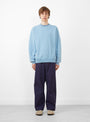 Crewneck Sweatshirt Sax by Beams Plus at Couverture and The Garbstore on model