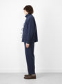 Noragi Jacket Navy by TDR at Couverture and The Garbstore side profile