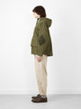 Trek Jacket Olive by TDR at Couverture and The Garbstore side profile
