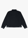 Max Trucker Jacket Navy by Pilgrim Surf + Supply at Couverture and The Garbstore rear 