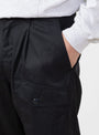 Alfonso Fatigue Pant Navy by Pilgrim Surf + Supply at Couverture and The Garbstore close up 