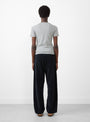 No.369 Eva Grey by Extreme Cashmere at Couverture and The Garbstore model rear shot