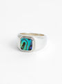 Duppy Signet Ring Silver by Maple at Couverture and The Garbstore