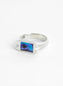 Danny Signet Ring Silver by Maple at Couverture and The Garbstore
