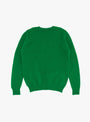 Shaggy Bear Jumper Green Star by Howlin at Couverture and the Garbstore rear shot