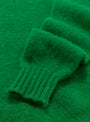 Shaggy Bear Jumper Green Star by Howlin at Couverture and the Garbstore sleeve