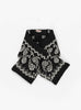 Linen Rayon Bandana Kesa Scarf Black by Kapital at Couverture and The Garbstore