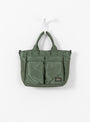 Bio-Nylon TANKER Tote Bag Sage Green by Porter Yoshida & Co at Couverture and The Garbstore