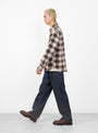 Big Ol' Jean Denim Rinsed Indigo by Stussy at Couverture and The Garbstore Model Side