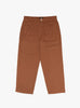 Workgear Trouser Twill Caramel by Stussy at Couverture and The Garbstore product shot 
