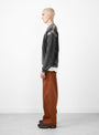 Workgear Trouser Twill Caramel by Stussy at Couverture and The Garbstore side profile